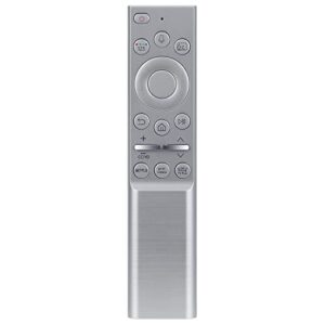 BN59-01346A RMCWPT1AP1 Replacement Voice Remote Control fit for Samsung Smart OneRemote Silver Metal TV Remote Control QN55LST7TAFXZA QN65LST7TAFXZA QN65LST9TAFXZA QN75LST7TAFXZA QN75LST9TAFXZA