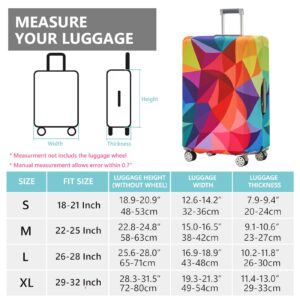 TRAVEL KIN Luggage Covers For Suitcase Tsa Approved,Suitcase Cover Protector Fit 18-32 Inch Luggage