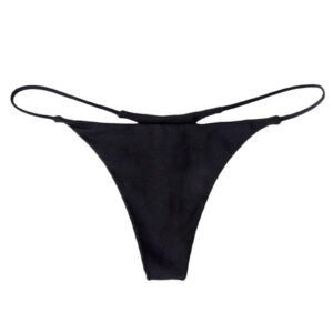 Sexy G String Thongs For Women Lace Sheer Thongs Women Sexy G Strings Mesh Panties See Through Underwear Thong String Tangas T Back Soft Lingerie Black Seamless Thongs For Women No Show Black X-Large