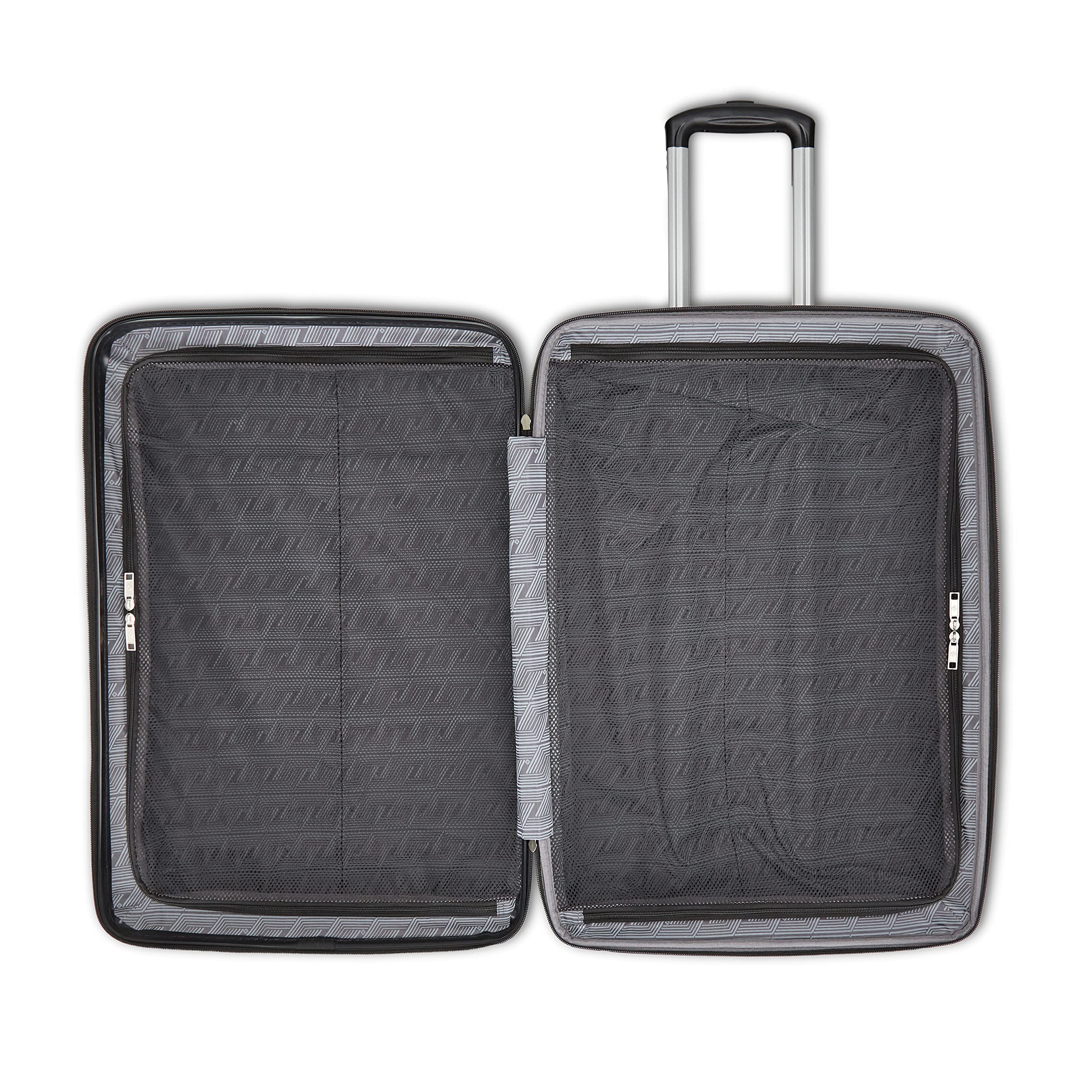 Samsonite Evolve SE Hardside Expandable Luggage with Spinners, Classic Navy, 2PC SET (Carry-on/Medium)