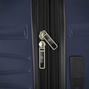 Samsonite Evolve SE Hardside Expandable Luggage with Spinners, Classic Navy, 2PC SET (Carry-on/Medium)