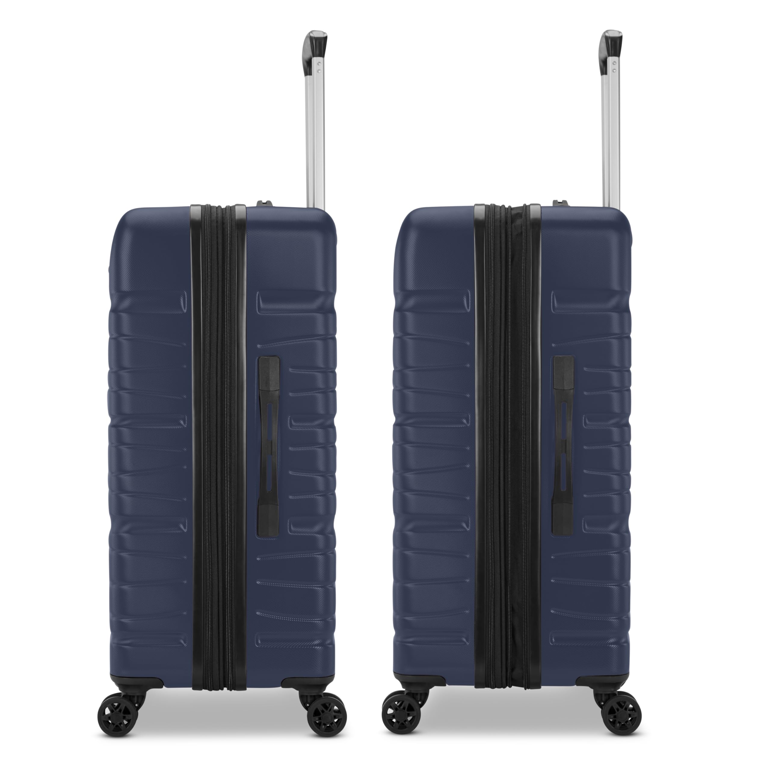 Samsonite Evolve SE Hardside Expandable Luggage with Spinners, Classic Navy, 2PC SET (Carry-on/Medium)