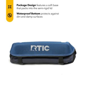 RTIC 15 Can Everyday Cooler, Soft Sided Portable Insulated Cooling for Lunch, Beach, Drink, Beverage, Travel, Camping, Picnic, for Men and Women, Navy