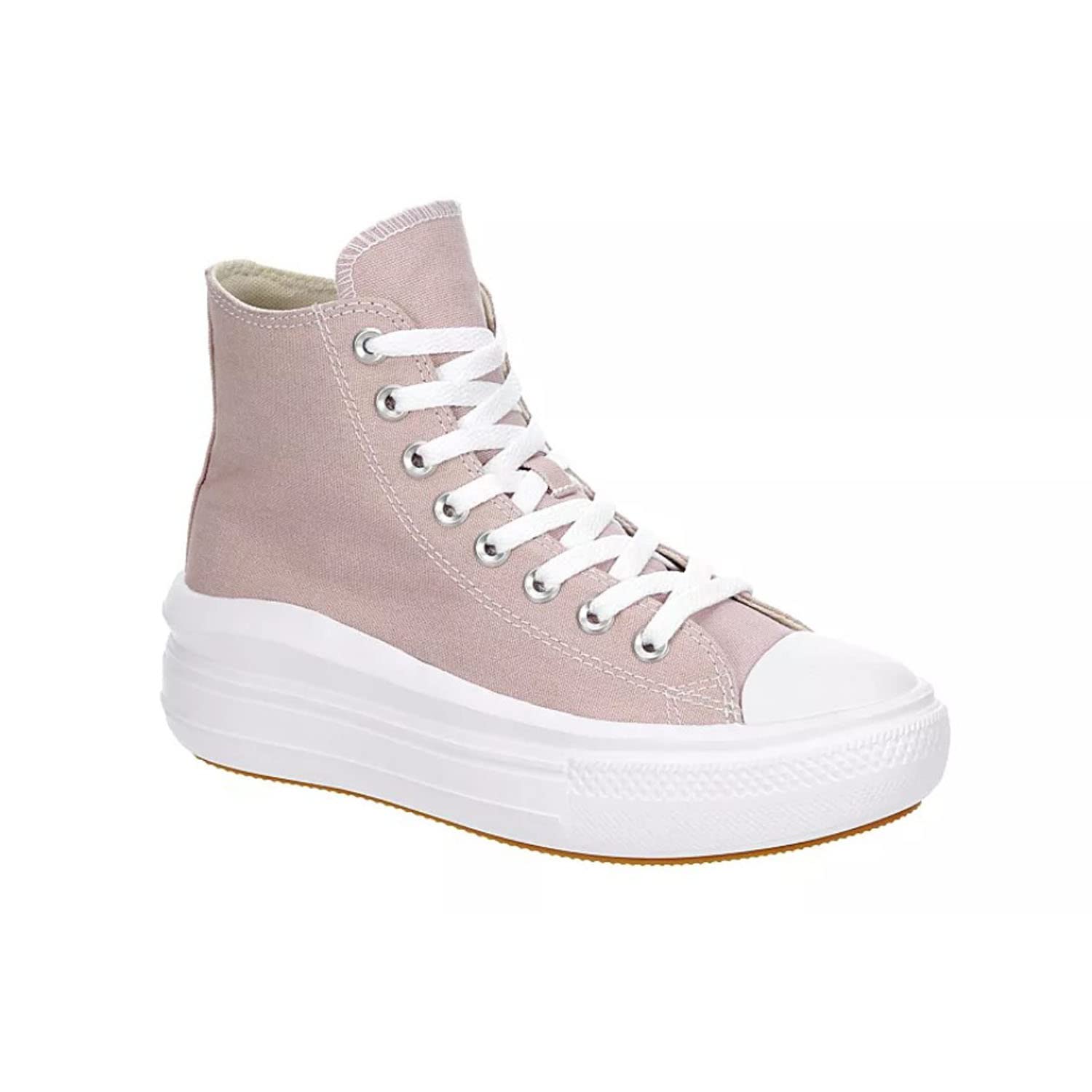 Converse Unisex Chuck Taylor All Star High Top Platform Sneaker - Stone Mauve/Pink/White 11