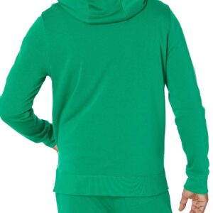 Amazon Essentials Men's Lightweight Long-Sleeve French Terry Hoodie (Available in Big & Tall), Green, X-Large