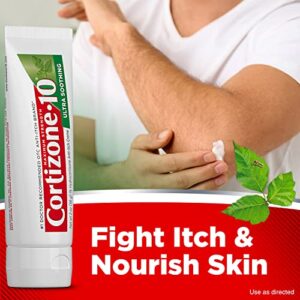 Cortizone 10 Maximum Strength Ultra Soothing Anti-Itch Cream, 1% Hydrocortisone Creme, 2 oz.