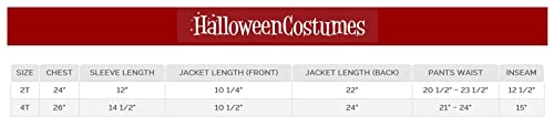 Fun Costumes Toddler Nightmare Before Christmas Jack Skellington Outfit 2T