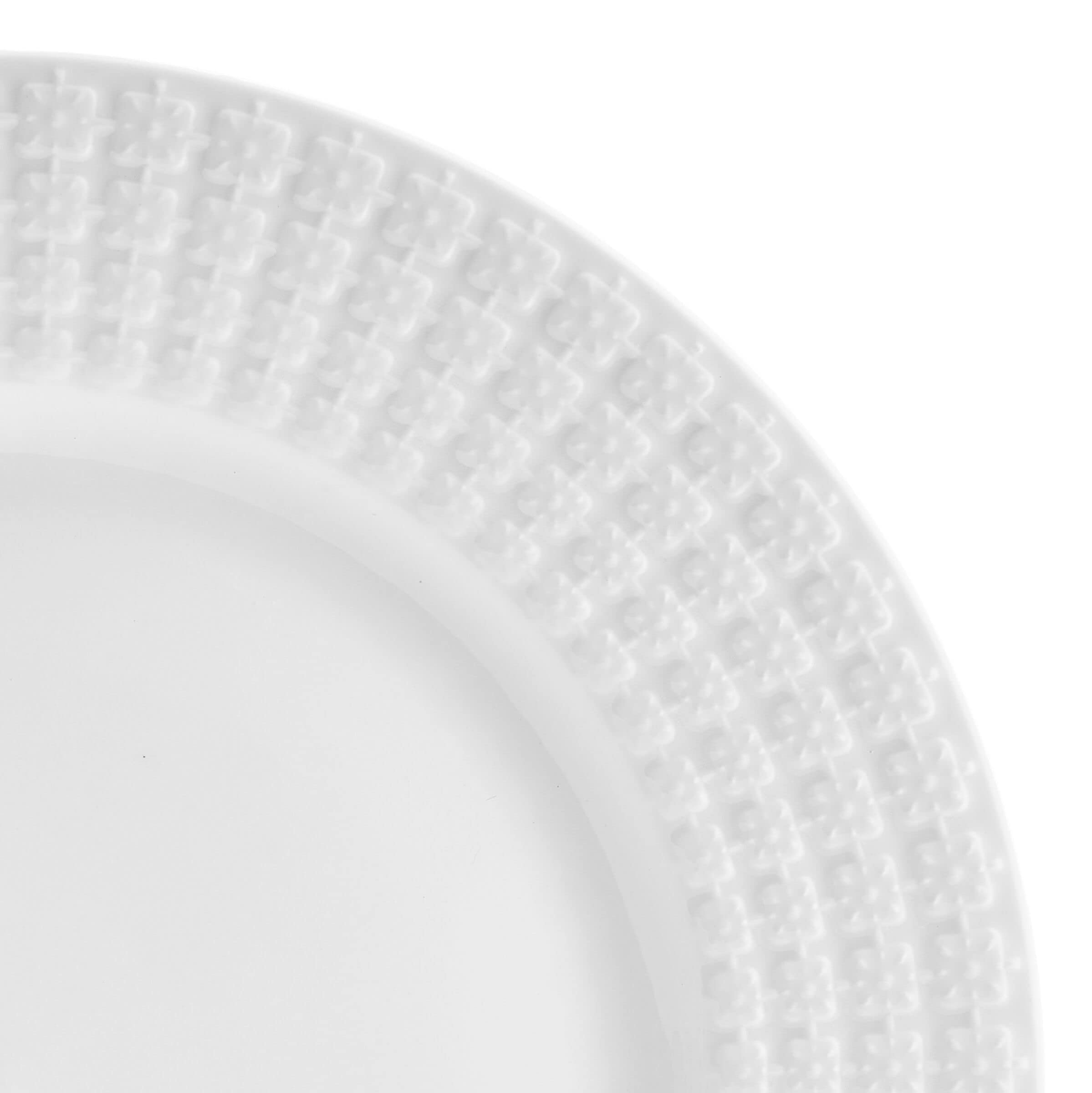 Pfaltzgraff Lexi 12 Piece Dinnerware Set, Service for 4 White