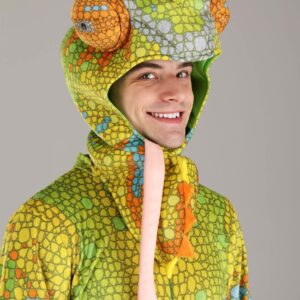 Fun Costumes Realistic Adult Chameleon Costume X-Large