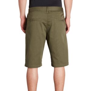 Volcom Men's Regular Vmonty Chino Shorts, Military, 31