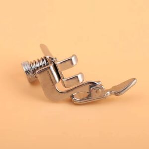 TISEKER Slant Shank Zipper Presser Foot Fits for Singer Sewing Machine #161166