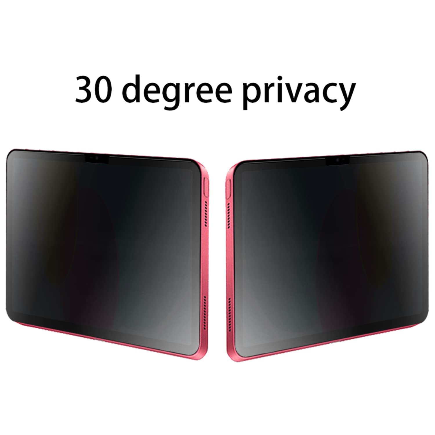 BWEDXEZ Privacy Anti-Glare Screen Protector Anti-Spy Soft Film Suit for iPad 2022 10.9 inch Matte Anti-Peeping