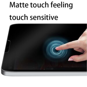 BWEDXEZ Privacy Anti-Glare Screen Protector Anti-Spy Soft Film Suit for iPad 2022 10.9 inch Matte Anti-Peeping