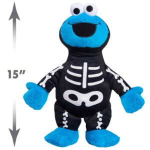 Sesame Street Halloween 15-inch Large Plush Cookie Monster Stuffed Animal, Super Soft Plush, Kids Toys for Ages 18 Month by Just Play