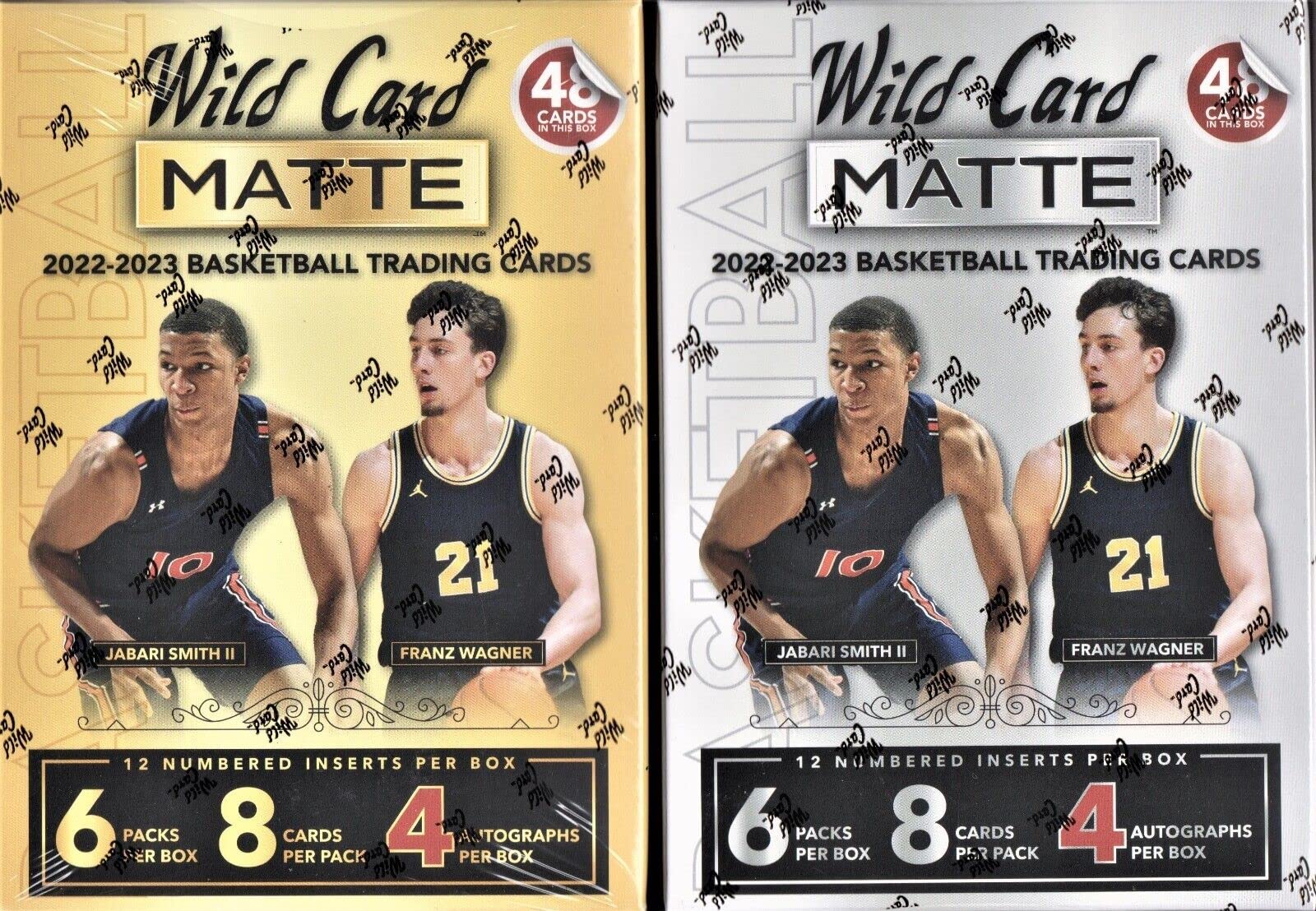 2022-2023 Wild Card Matte Basketball Mega 2-Box Lot