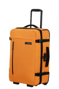 samsonite travel bags, yellow (radiant yellow), duffle with wheels (55 cm-39.5 l)