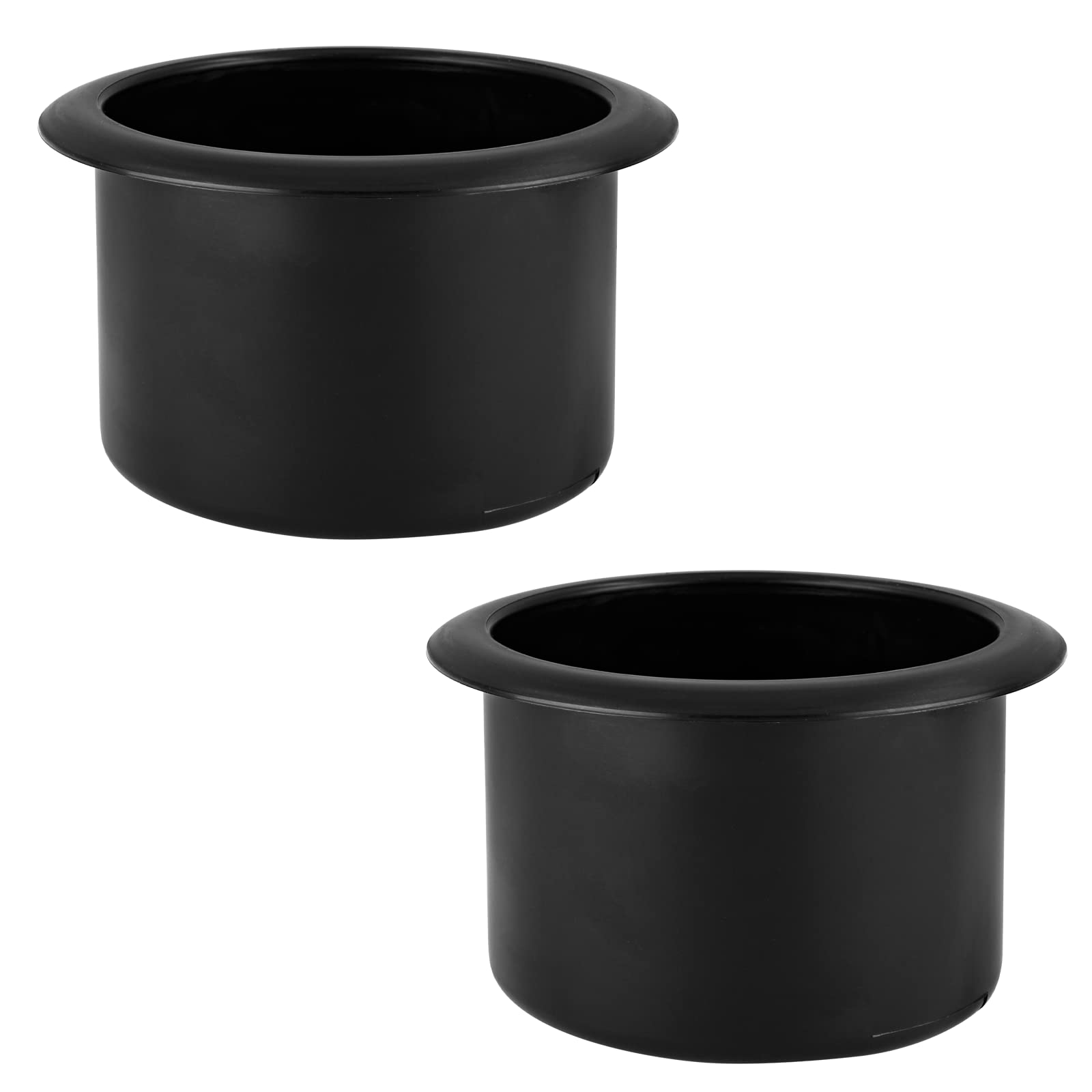 Waziaqoc 2PCS Recliner-Handles Cup Holder, Plastic Cup Holder Replacement Cup Holder Insert for Sofa Couch Table Rv Car Boat, Black