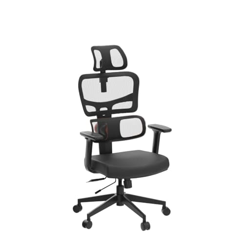 Newtral Ergonomic Desk Chair with Fully Adaptive Lumbar Support - Home and Ofiice Chair for Back Pain with 4D Armrest, Adjustable Headrest, Mesh Back, Tilt Lock, Computer Task Chair