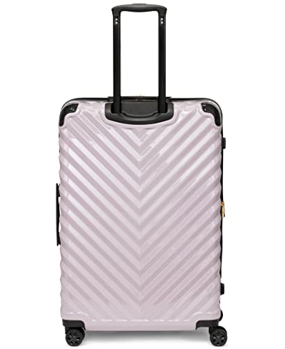 Karl Lagerfeld Paris Women's Suitcase Spinner Wheels Hardside, Lilac, One Size