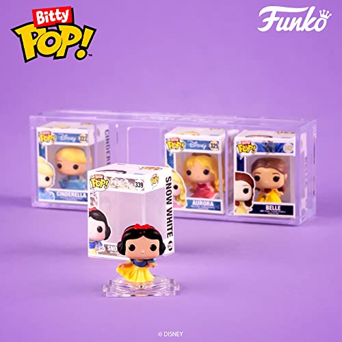 Funko Bitty Pop! Disney Princess Mini Collectible Toys 4-Pack - Peasant Belle, Pocahontas, Jasmine & Mystery Chase Figure (Styles May Vary)