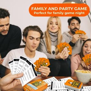 QUOKKA Family Conversation Cards - Icebreaking Talking Topics Board Game for Kids 8-10 Year Olds - Getting to Know You | 500 Fun Questions | Answer in 1 Min - Family Game Night with Teens & Adults