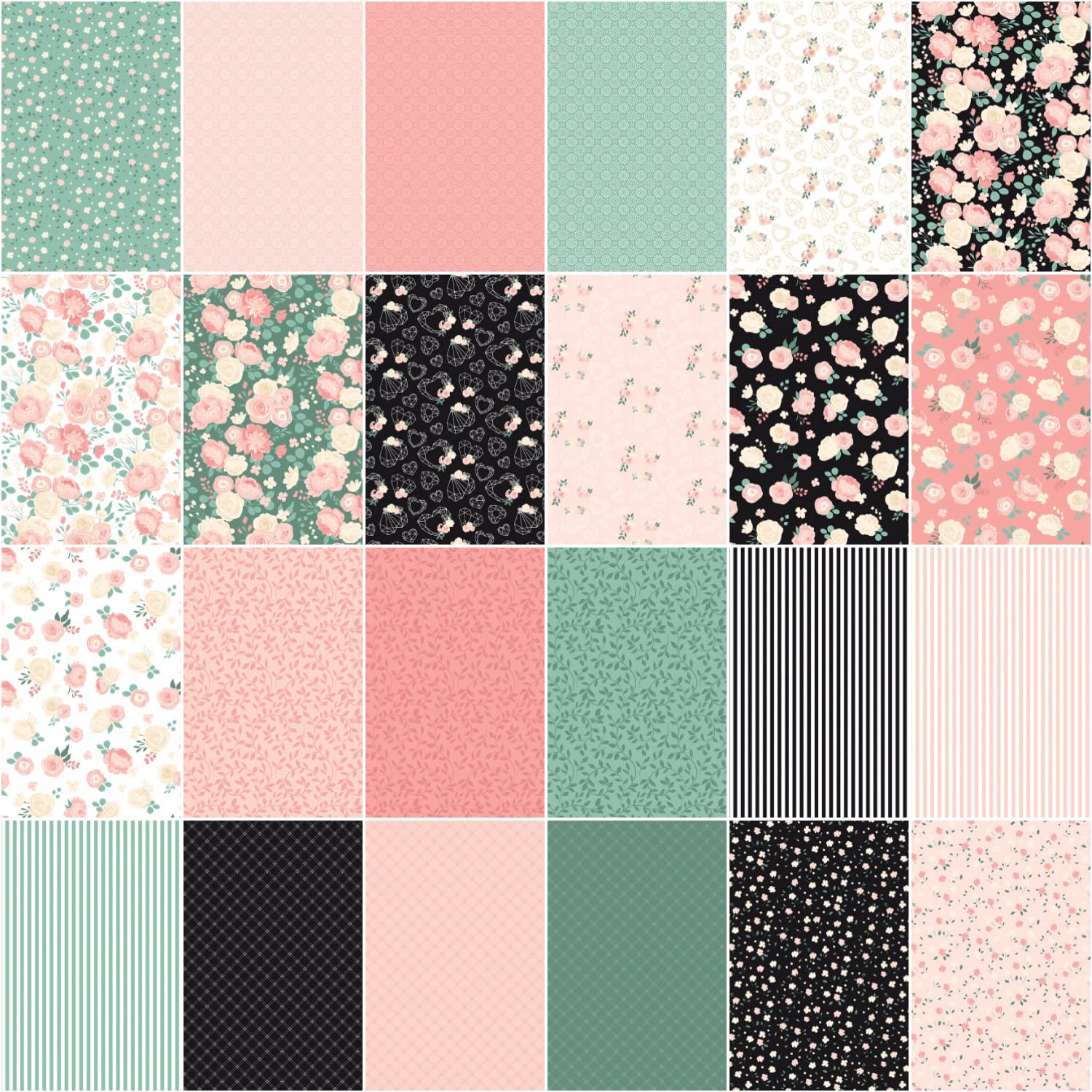 Dani Mogstad At First Sight 24 Fat Quarters Riley Blake Designs FQ-12680-24