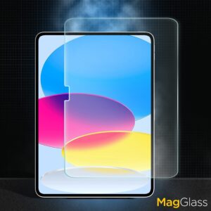 magglass Paper Like Matte Screen Protector for iPad 10th Gen, Matted Feel with Smooth Pencil Resistance - Anti Glare, Non Reflective Tempered Glass for iPad Generation 10 (10.9inch)