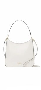 kate spade perry leather shoulder bag (parchment)