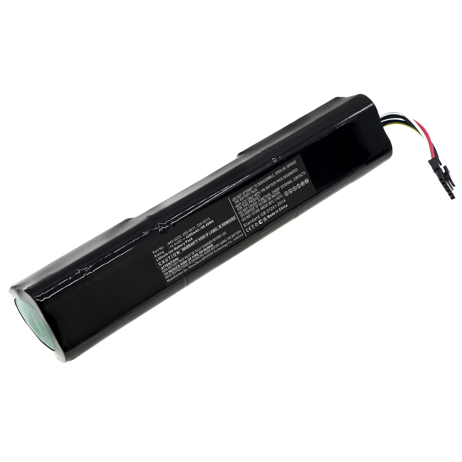 Synergy Digital Vacuum Cleaner Battery, Compatible with Neato Botvac Connected D3 Vacuum Cleaner, (Li-ion, 14.4V, 4200mAh) Ultra High Capacity, Replacement for Neato 205-0011 Battery