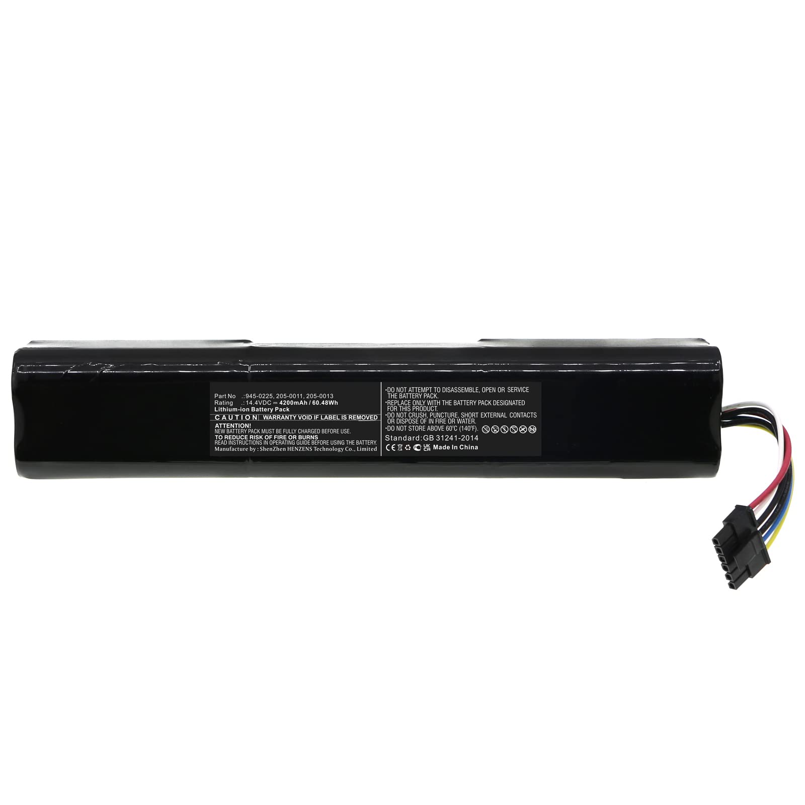 Synergy Digital Vacuum Cleaner Battery, Compatible with Neato Botvac Connected D3 Vacuum Cleaner, (Li-ion, 14.4V, 4200mAh) Ultra High Capacity, Replacement for Neato 205-0011 Battery