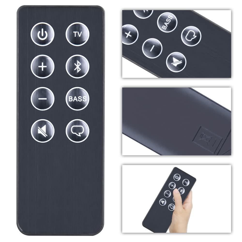 New Replacement Remote Control Compatible for Bose Solo 5 10 15 Series II TV Sound Speaker System 410376 418775 431974 740928-1120 838309-1100 845194