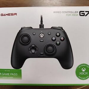 GameSir G7 Wired Controller for Xbox Series X|S, Xbox One and Windows 10/11 - PC Gaming Gamepad with 3.5mm Audio Jack (2 Swappable Faceplates)