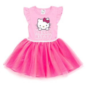 hello kitty big girls tulle dress pink 14-16