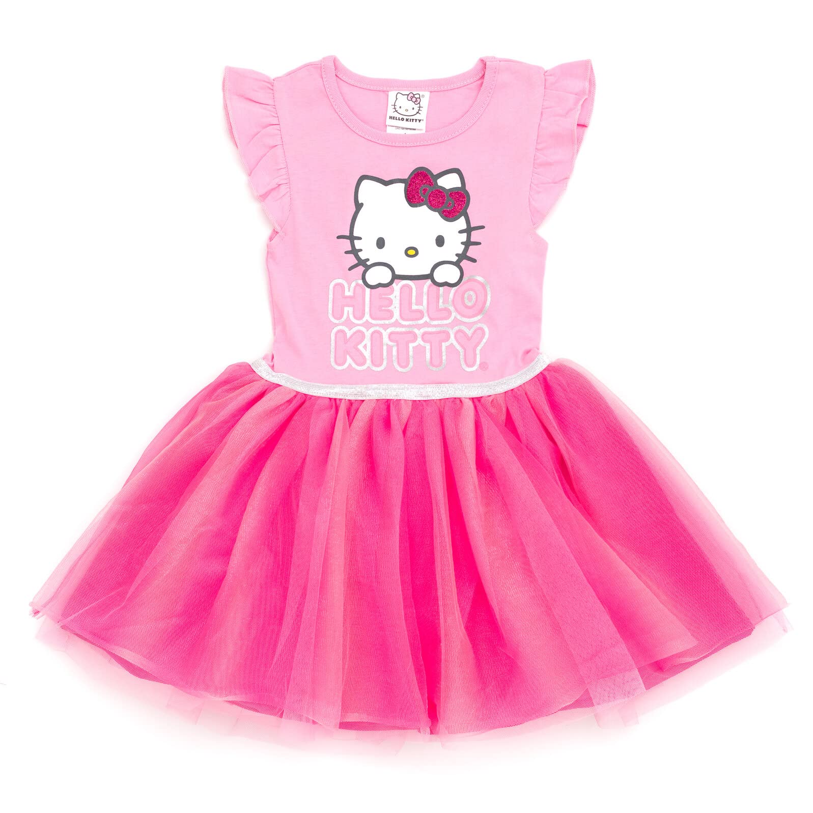 Hello Kitty Big Girls Tulle Dress Pink 14-16