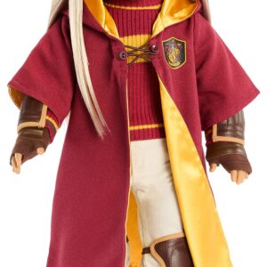 American Girl Harry Potter 18-inch Doll Gryffindor Quidditch Uniform Outfit with Robe Featuring House Crest, For Ages 6+