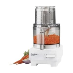 Cuisinart DLC-10S Pro Classic 7-Cup Food Processor (White) Bundle with Multicolor 12 Piece Knife Set with Blade Guards (2 Items)