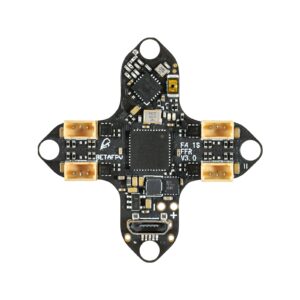 betafpv f4 1s 5a aio brushless flight controller with built-in spi frsky receiver, 8mb blackbox, bt2.0 cable connector for 65/75mm 1s micro fpv whoop drones