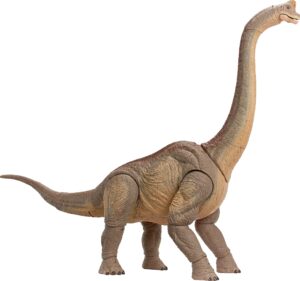 mattel jurassic world mattel jurassic park hammond collection action figure, brachiosaurus dinosaur toy, 30th anniversary collectible