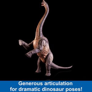 Mattel Jurassic World Mattel Jurassic Park Hammond Collection Action Figure, Brachiosaurus Dinosaur Toy, 30th Anniversary Collectible