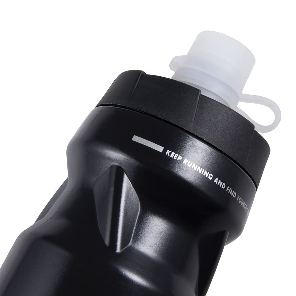 BLLNDX Mud Caps for Bottles 5PCS Black Silicone Cap Top for All Podium and Peak Fitness Bottles, Bike Bottle Cap Top