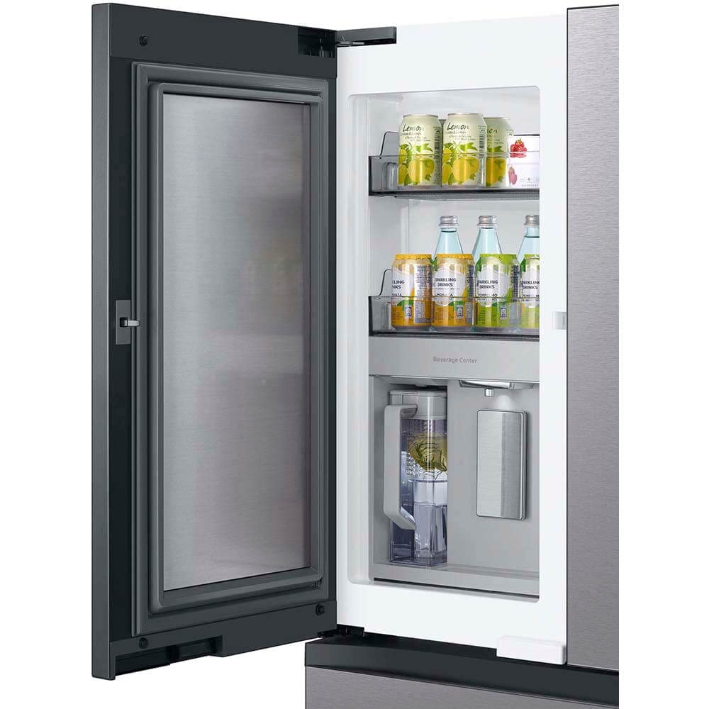 SAMSUNG RF29BB8600QL 29 Cu. Ft. Bespoke Stainless Steel 4-Door French Door Refrigerator