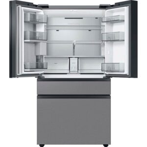 SAMSUNG RF29BB8600QL 29 Cu. Ft. Bespoke Stainless Steel 4-Door French Door Refrigerator