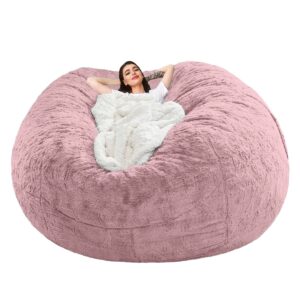 halatua bean bag sofa cover (skin pink, 5ft(d130*h60cm) only cover)