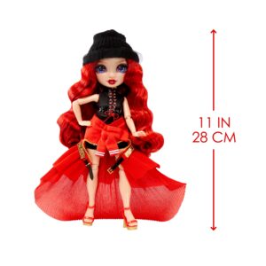 Rainbow High Fantastic Fashion Ruby Anderson - Red 11” Fashion Doll and Playset with 2 complete doll outfits, and fashion play Accessories, Great Gift for Kids 4-12 Years Old