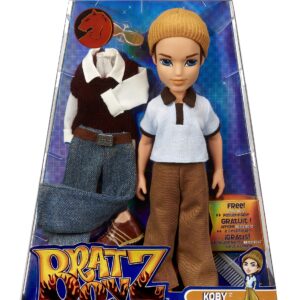 Bratz Original Fashion Doll Koby Boyz Series 3 with 2 Outfits and Poster, Collectors Ages 6 7 8 9 10+