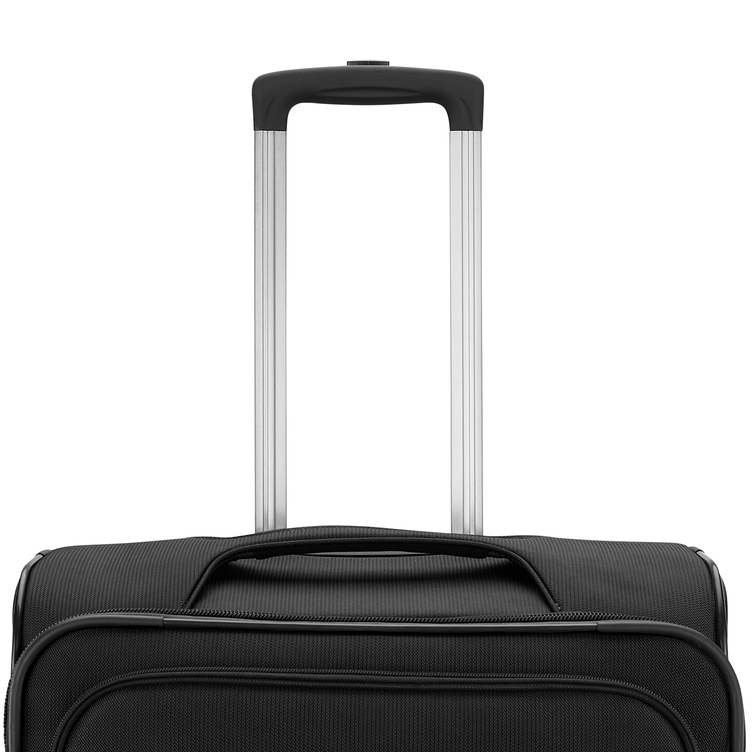 Samsonite Ascella 3.0 Softside Expandable Luggage, Black, Large Exp Spinner