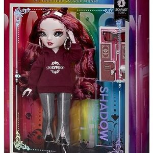 Rainbow High Shadow High Scarlett - Red Fashion Doll. Fashionable Outfit & 10+ Colorful Play Accessories. Great Gift for Kids 4-12 Years Old & Collectors