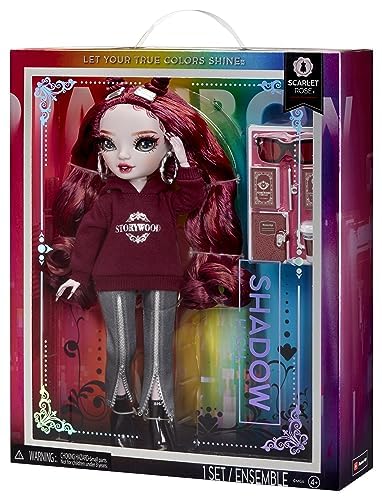 Rainbow High Shadow High Scarlett - Red Fashion Doll. Fashionable Outfit & 10+ Colorful Play Accessories. Great Gift for Kids 4-12 Years Old & Collectors