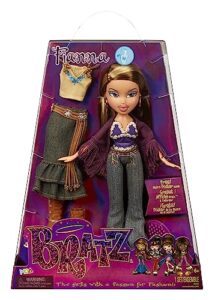 bratz original fashion doll fianna series 3 with 2 outfits and poster, collectors ages 6 7 8 9 10+