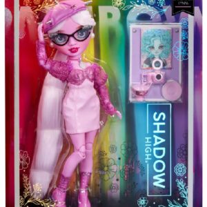 Rainbow High Shadow High Lavender - Purple Fashion Doll. Fashionable Outfit, Extra Long Hair, Glasses & 10+ Colorful Play Accessories. Great Gift for Kids 4-12 Years Old & Collectors